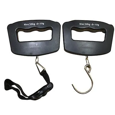 2# 12*8.3*1.7cm Mouth shape portable electronic scale portable scale mini luggage scale express scale 50kg electronic scale AZ11643