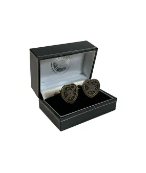 2022 Antique Gold Crested Cufflinks