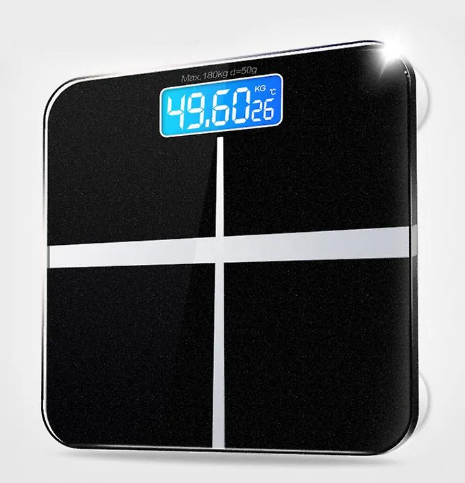 26*26cm gold Household electronic LCD digital weight scale AZ18646