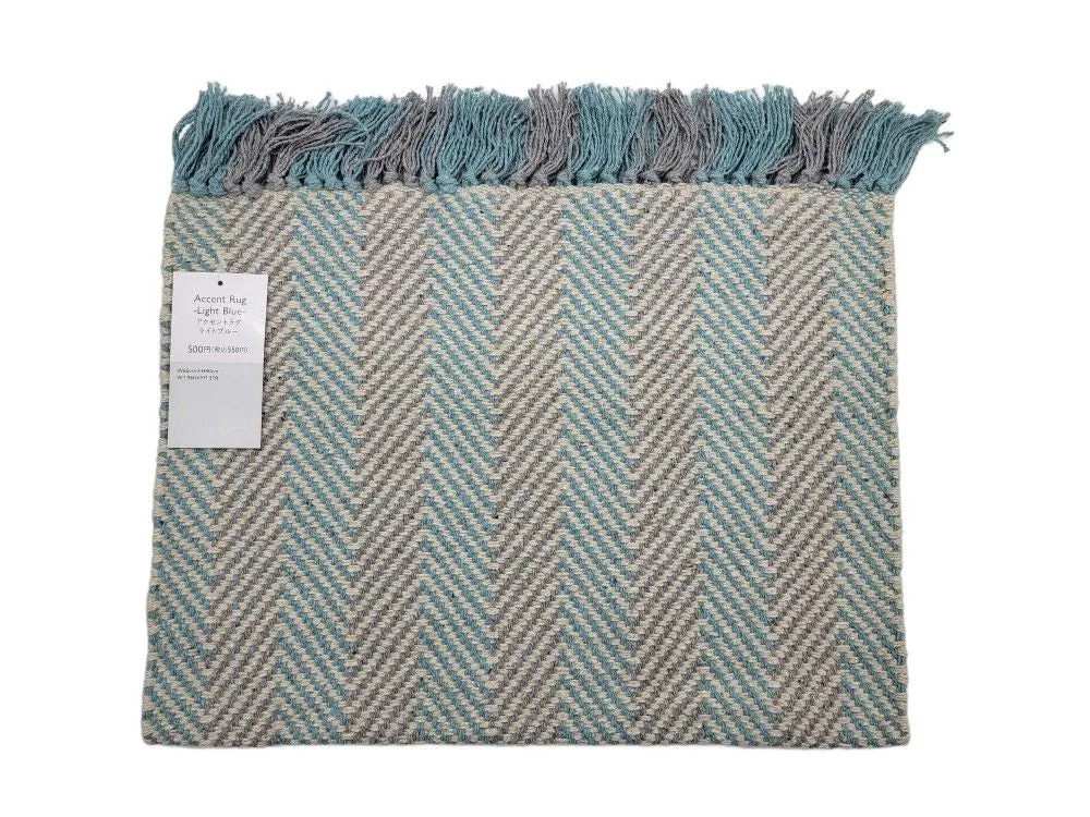 Accent Rug Light Blue