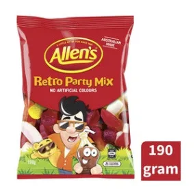 Allen's Retro Party Mix 190g