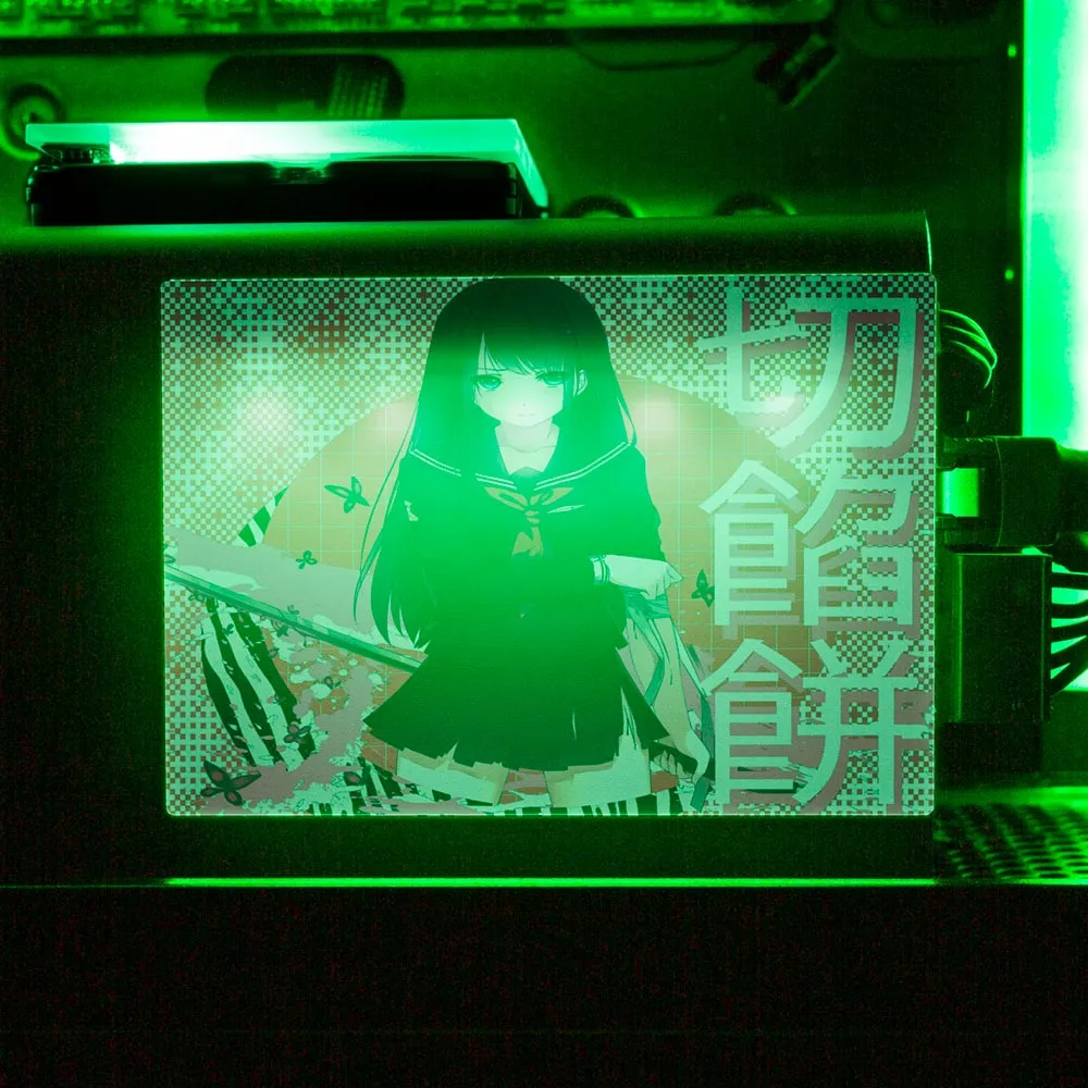 Anime Slice RGB SSD Cover Horizontal