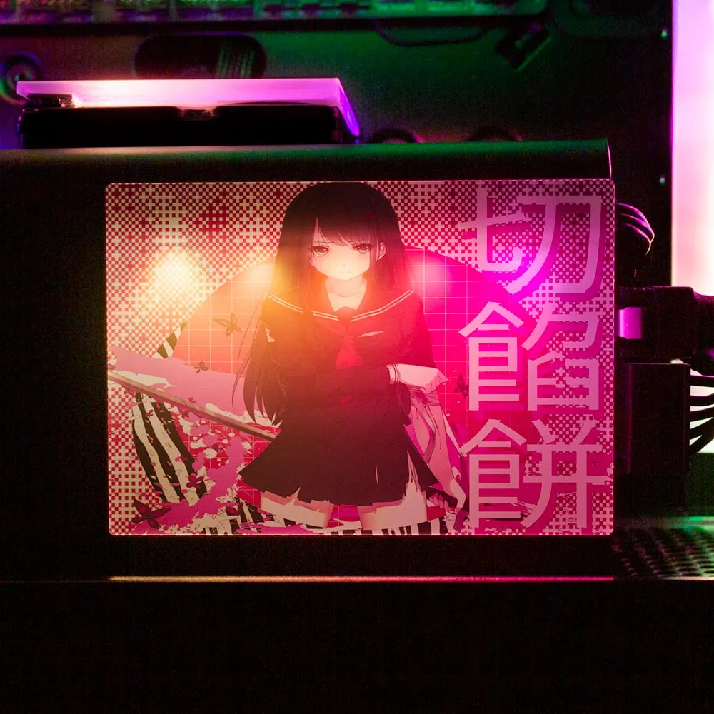 Anime Slice RGB SSD Cover Horizontal