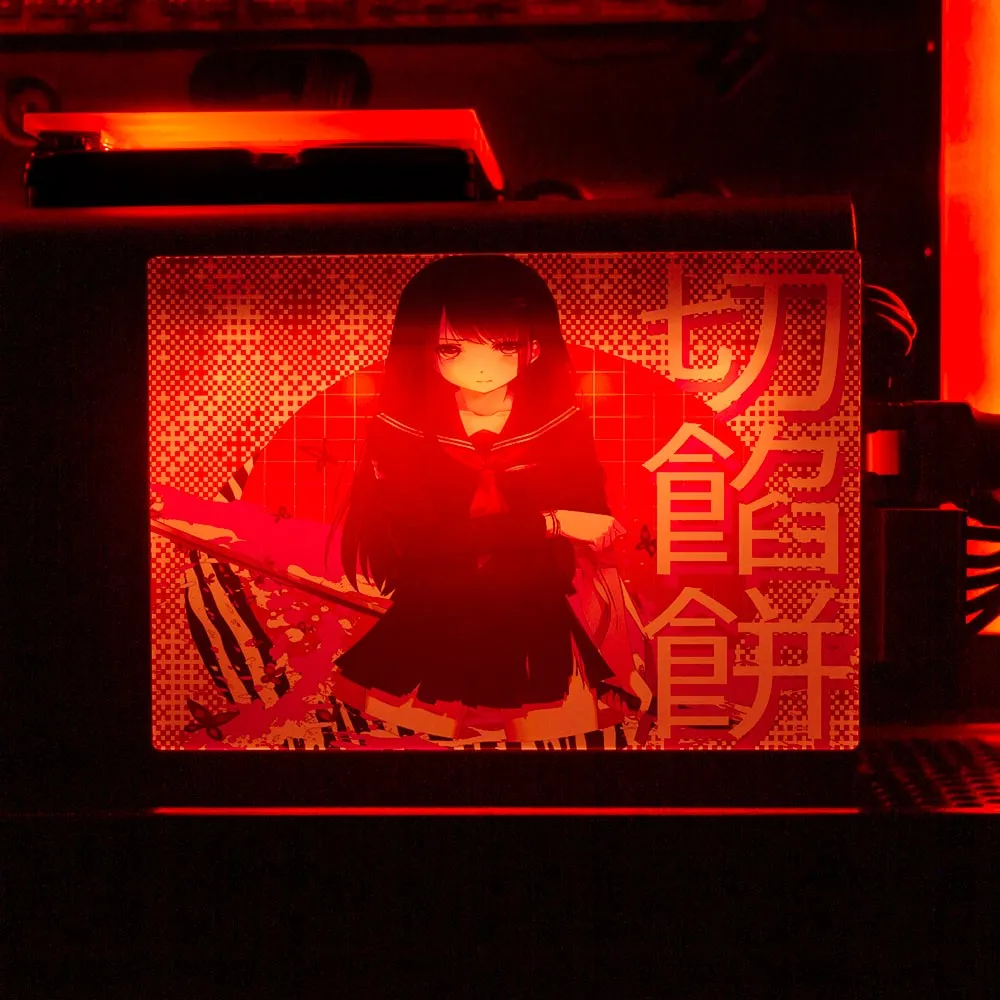 Anime Slice RGB SSD Cover Horizontal