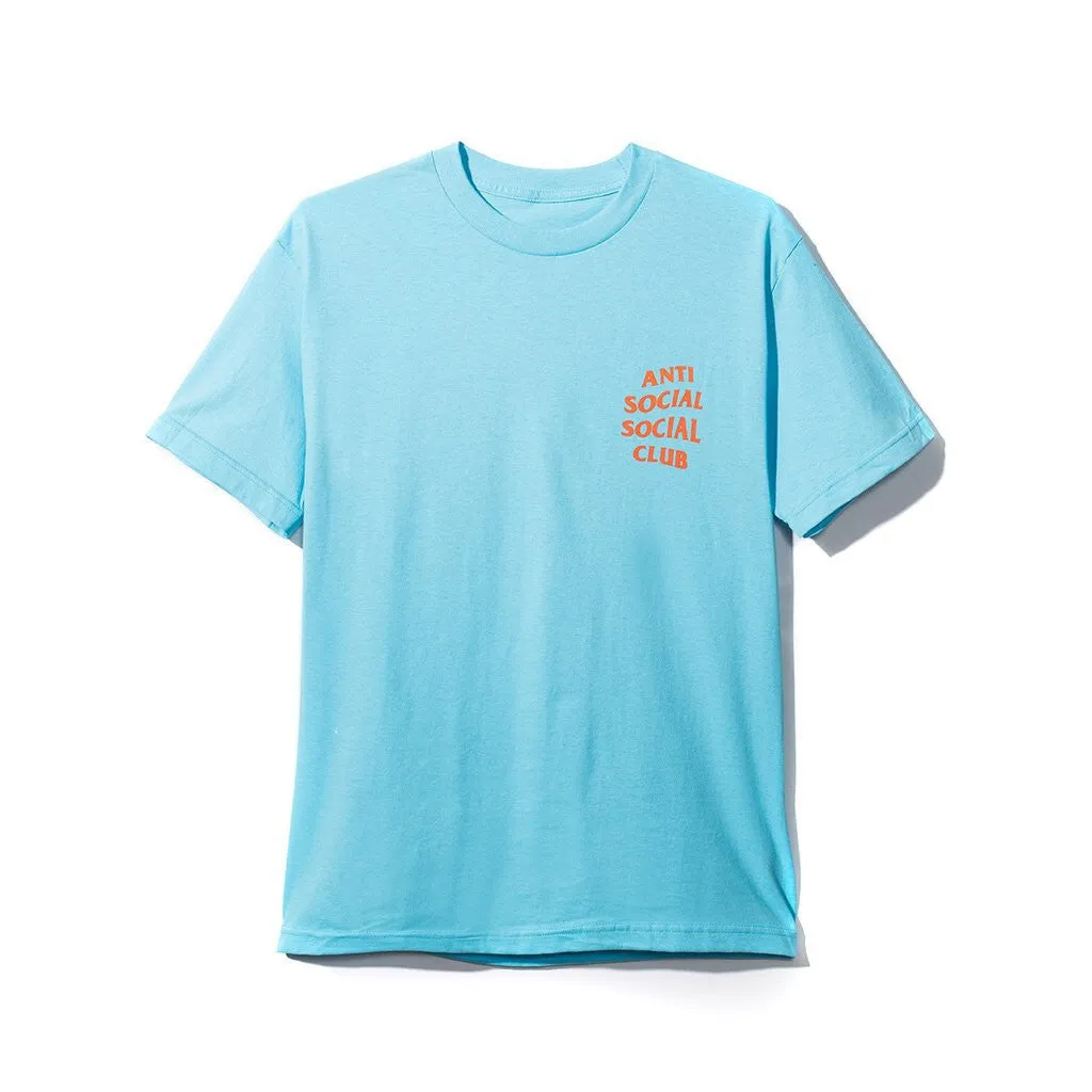 Anti Social Social Club Pacific Blue Logo Tee