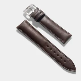 Antique Brown Leather Watch Strap