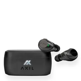 AXIL XCor Electronic Ear Buds Black