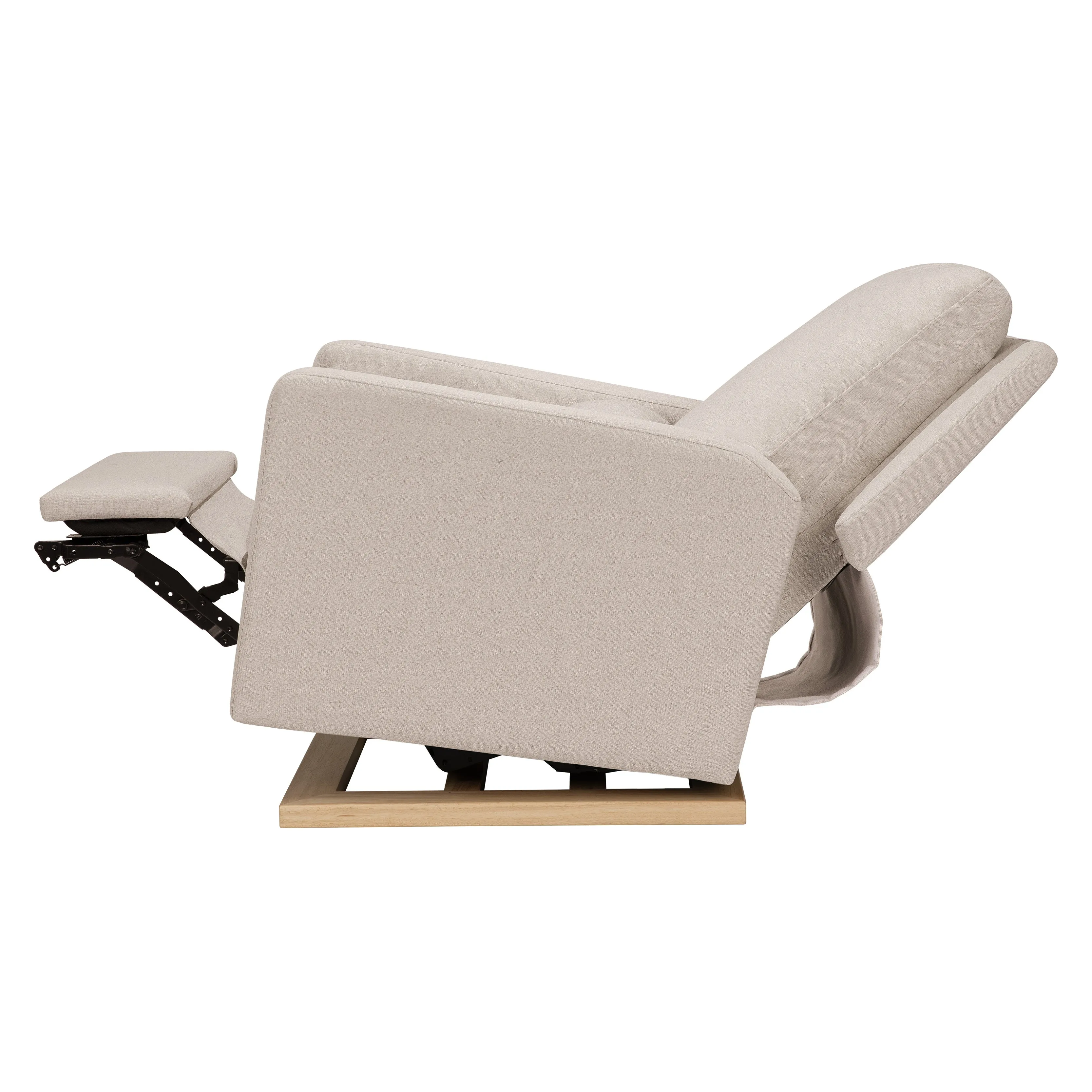 Babyletto Sigi Electronic Recliner and Glider in Eco-Performance Fabric with USB port