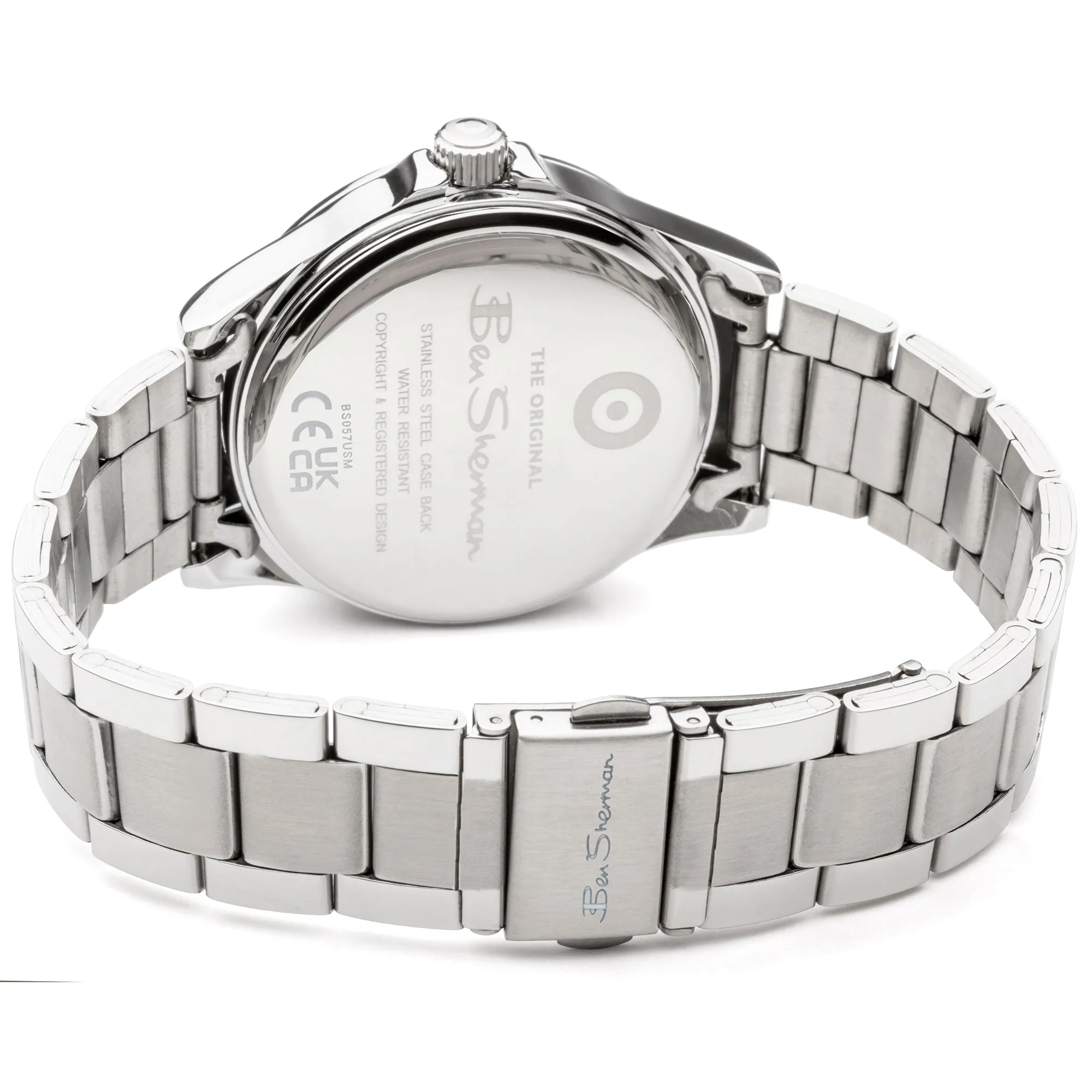 Ben Sherman BS057USM Men's Silver Watch