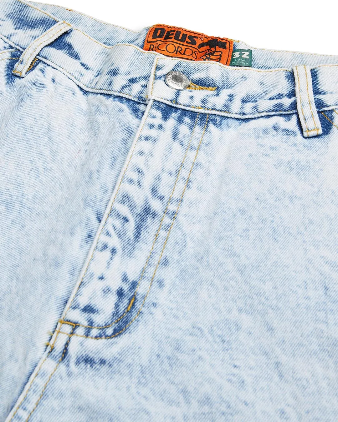 Big Fella Short - Light Blue Wash