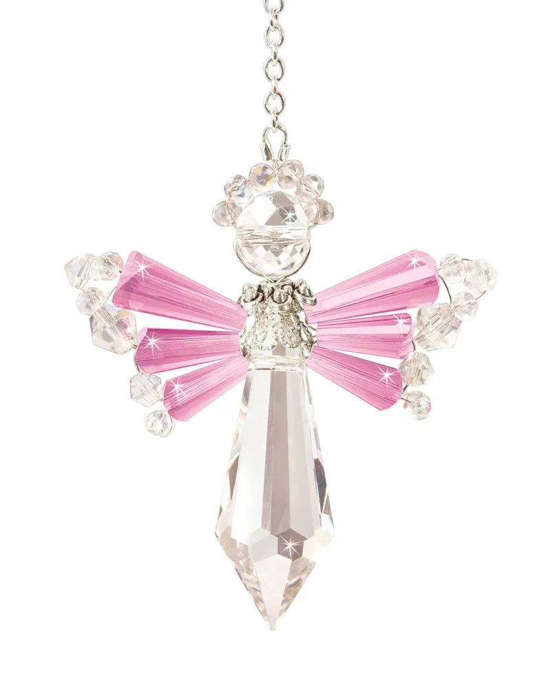 Birthstone Angels Crystal Suncatcher Ornaments