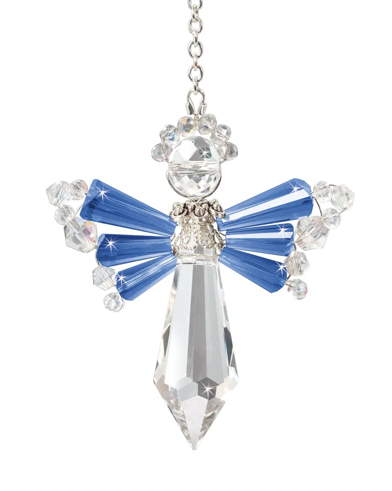 Birthstone Angels Crystal Suncatcher Ornaments