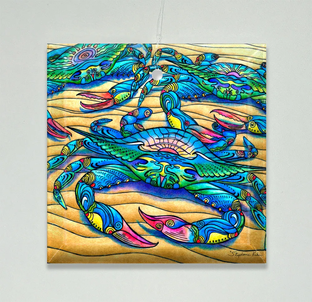 Blue Crabs Ornament/Suncatcher