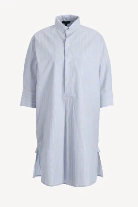 Bluse Ines in Striped Light Blue