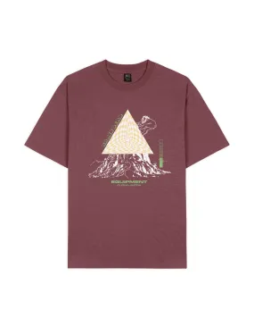 Brain Dead Equipment 4D Elevation T-shirt - Wild Ginger