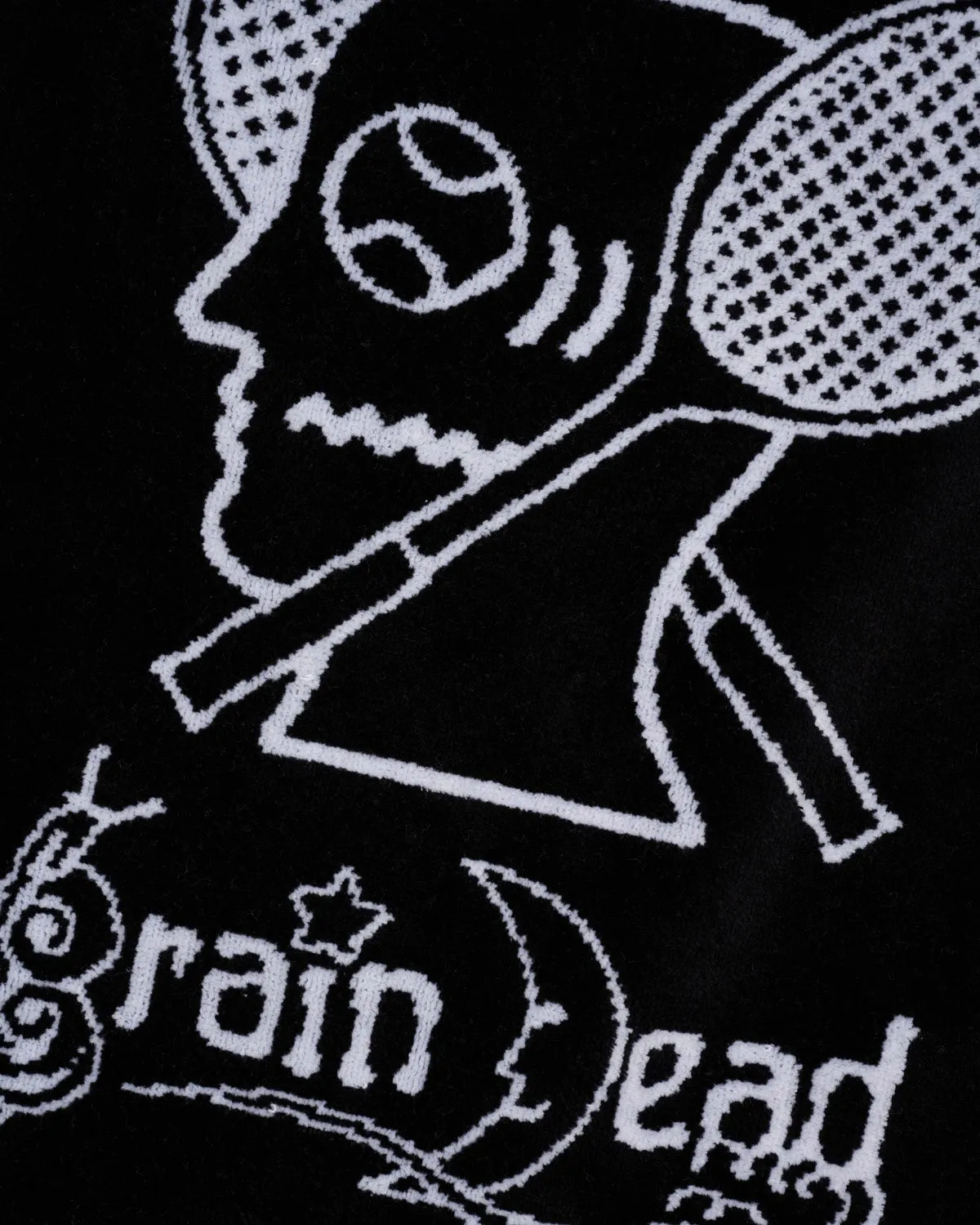 Brain Dead Equipment Tennis Towel - Black