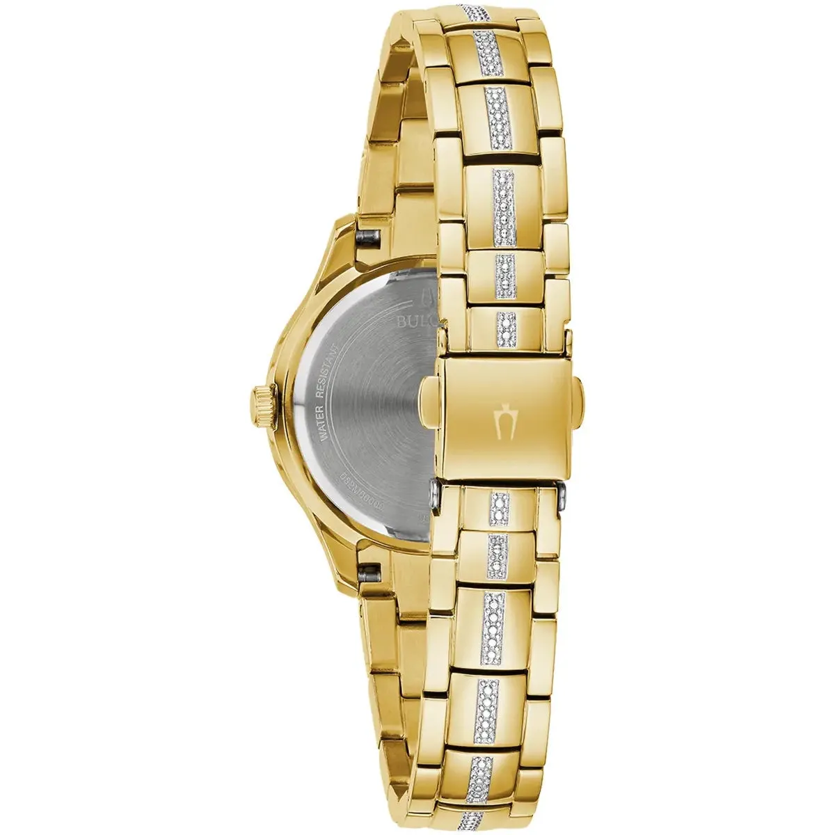 Bulova Phantom Ladies Gold Watch 98L283