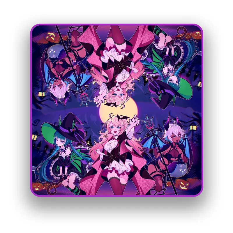 Candy Fright 2-Player Cloth Playmat