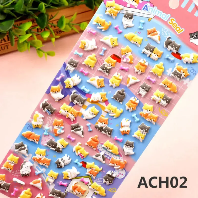 Cartoon Animal Colorful Stickers - Kimi