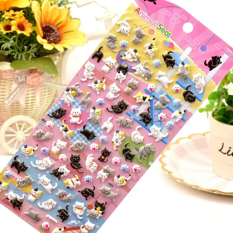 Cartoon Animal Colorful Stickers - Kimi