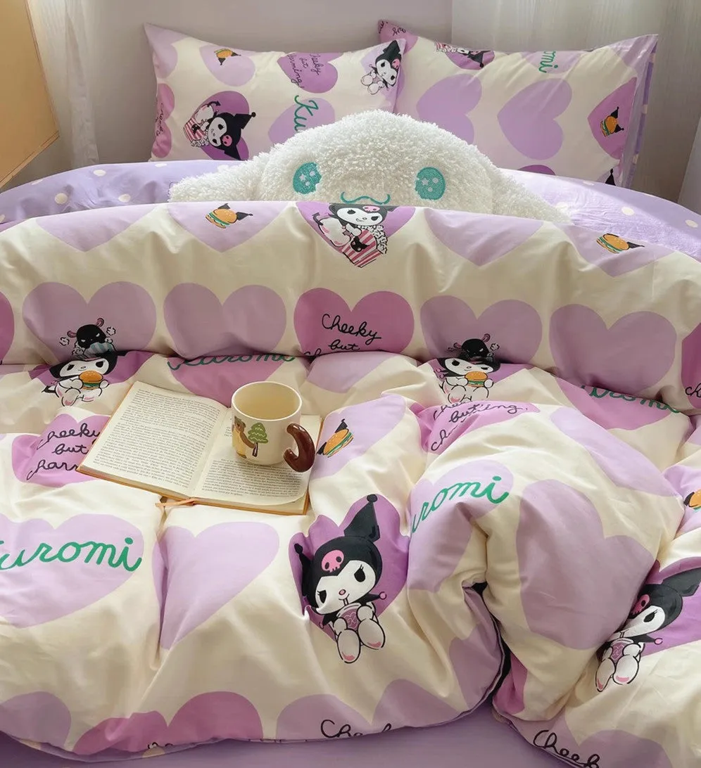 Cartoon Anime Bedding Set PN6436