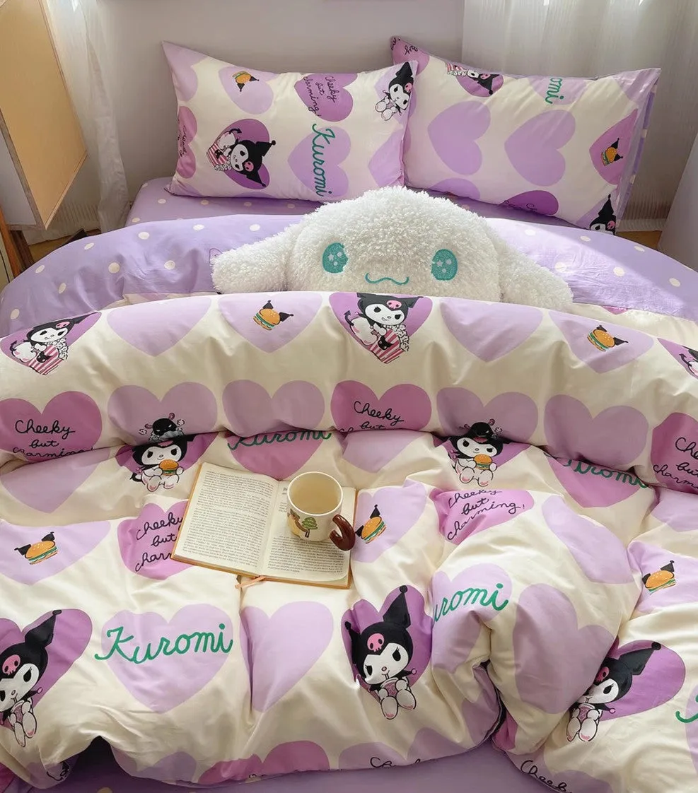 Cartoon Anime Bedding Set PN6436