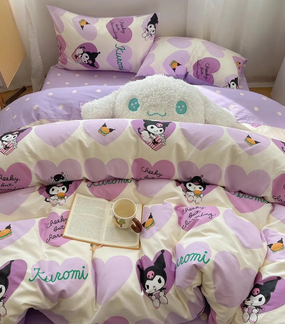 Cartoon Anime Bedding Set PN6436