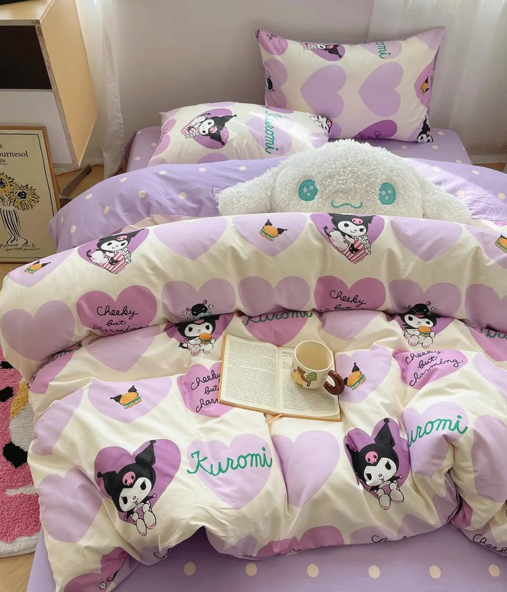 Cartoon Anime Bedding Set PN6436