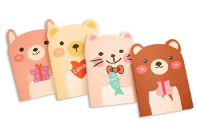 Cartoon Bear Design Notepad