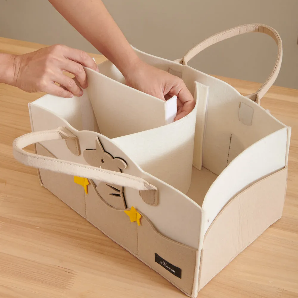 Cartoon Diaper Storage Basket