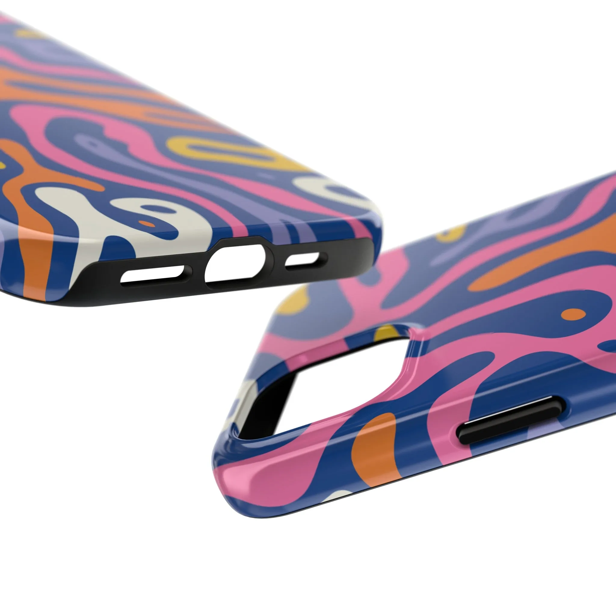 Catching Vibes | Retro Abstract Case