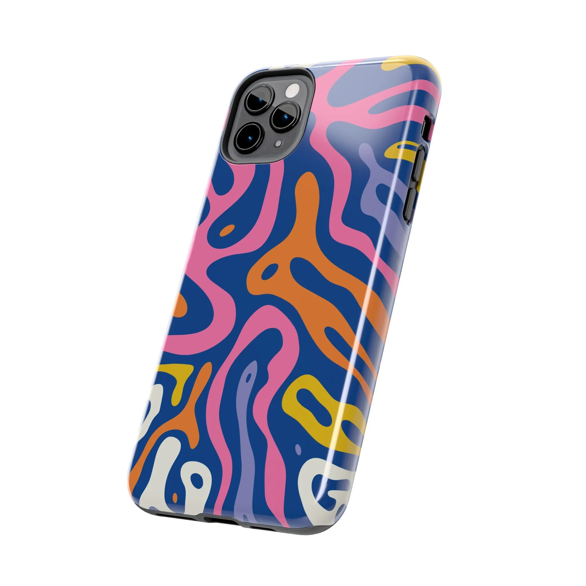 Catching Vibes | Retro Abstract Case