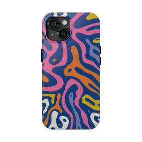 Catching Vibes | Retro Abstract Case