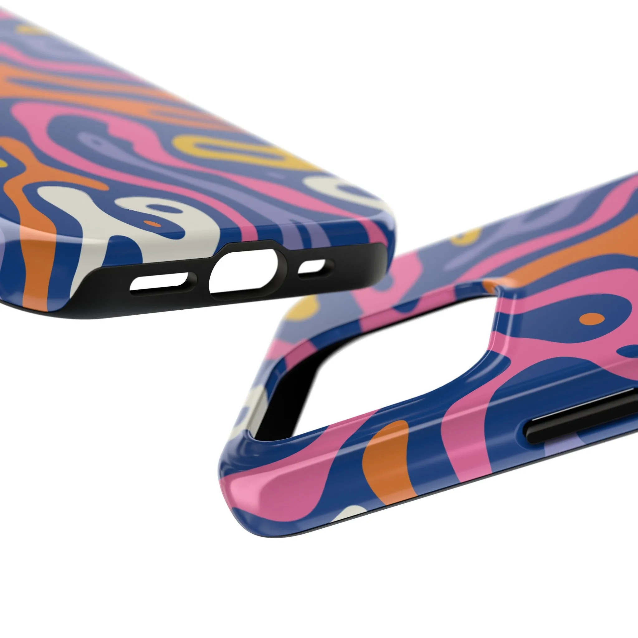 Catching Vibes | Retro Abstract Case