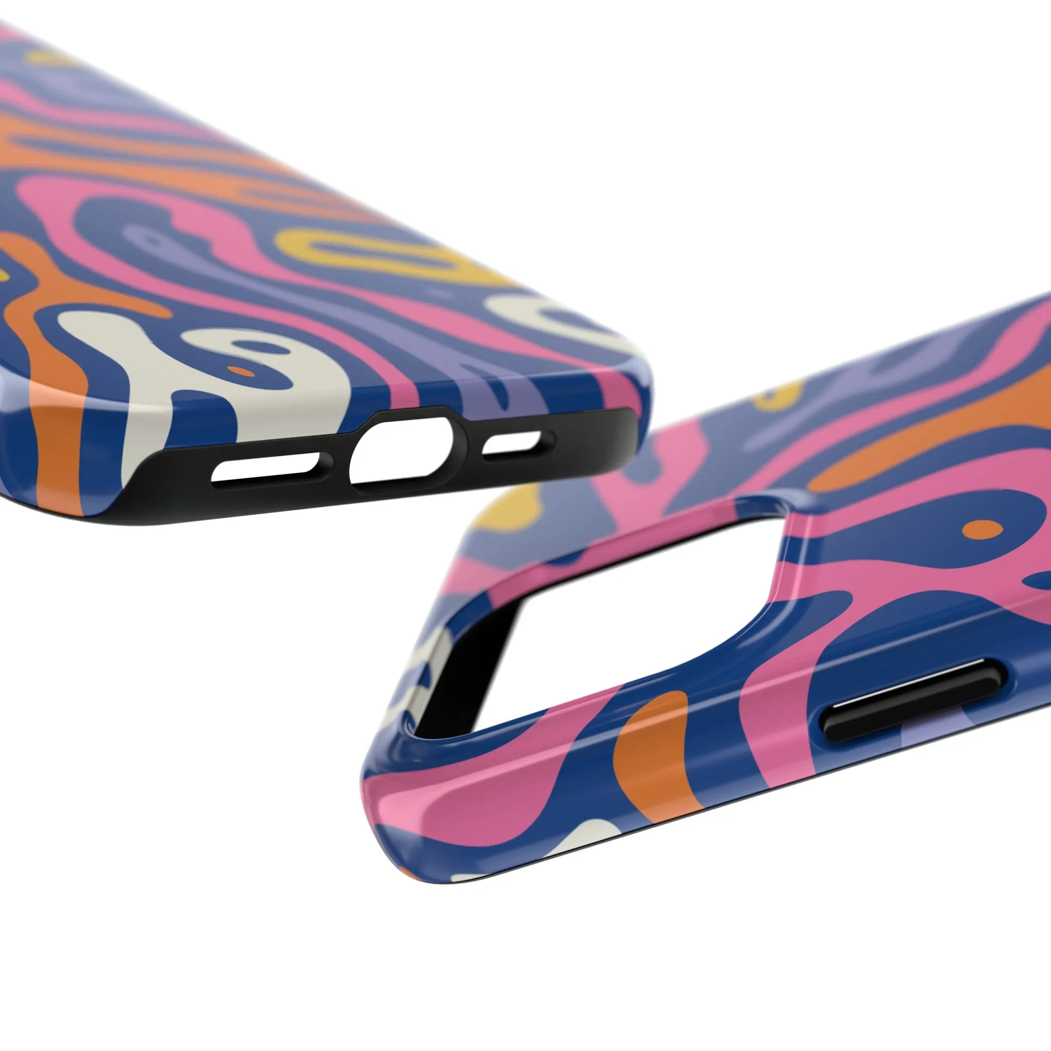 Catching Vibes | Retro Abstract Case