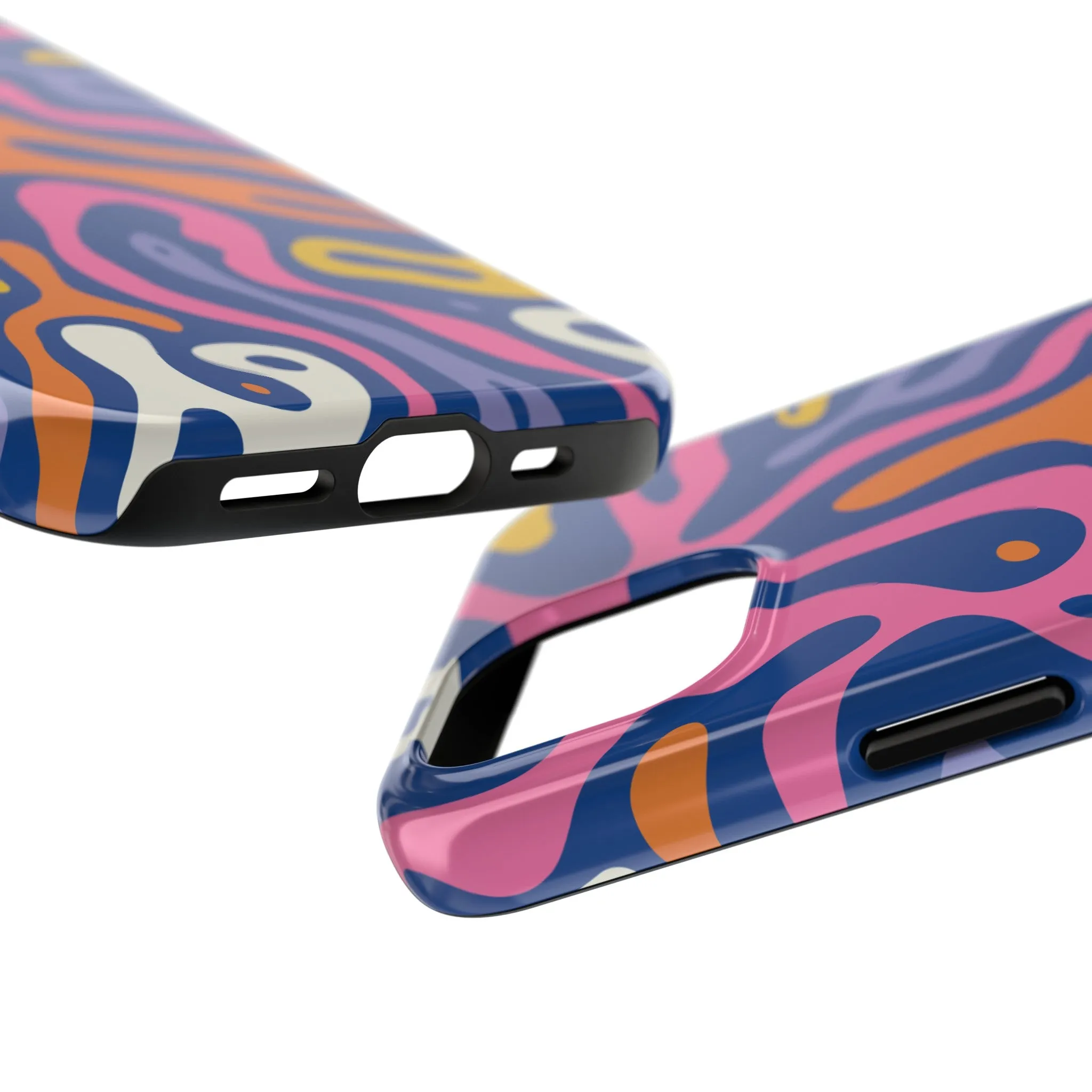 Catching Vibes | Retro Abstract Case