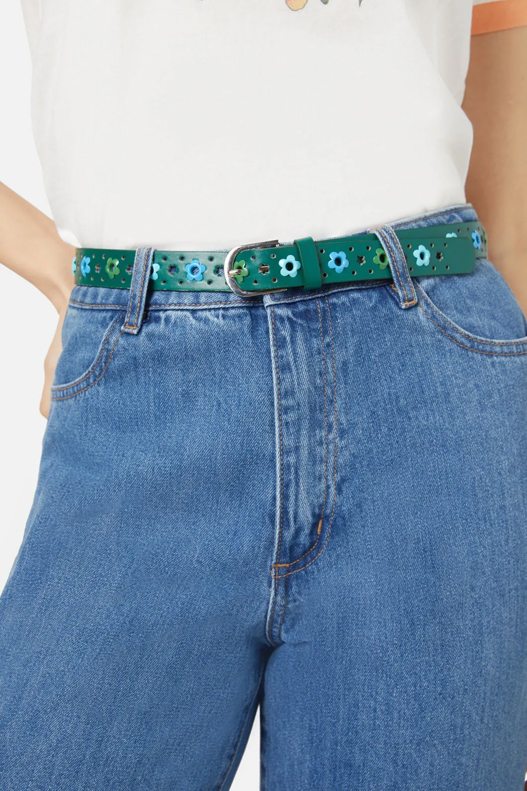 Coloured Daisy Belt