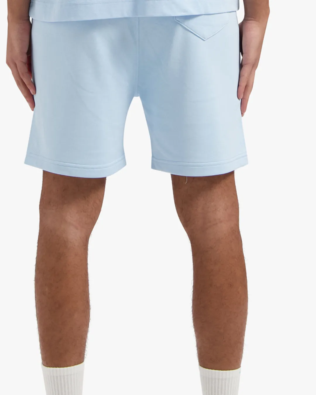 CROYEZ ATELIER SHORTS - LIGHT BLUE/WHITE