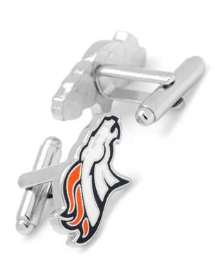 Denver Broncos Officially Licensed Cufflinks - Enamel Detail - Bullet Back