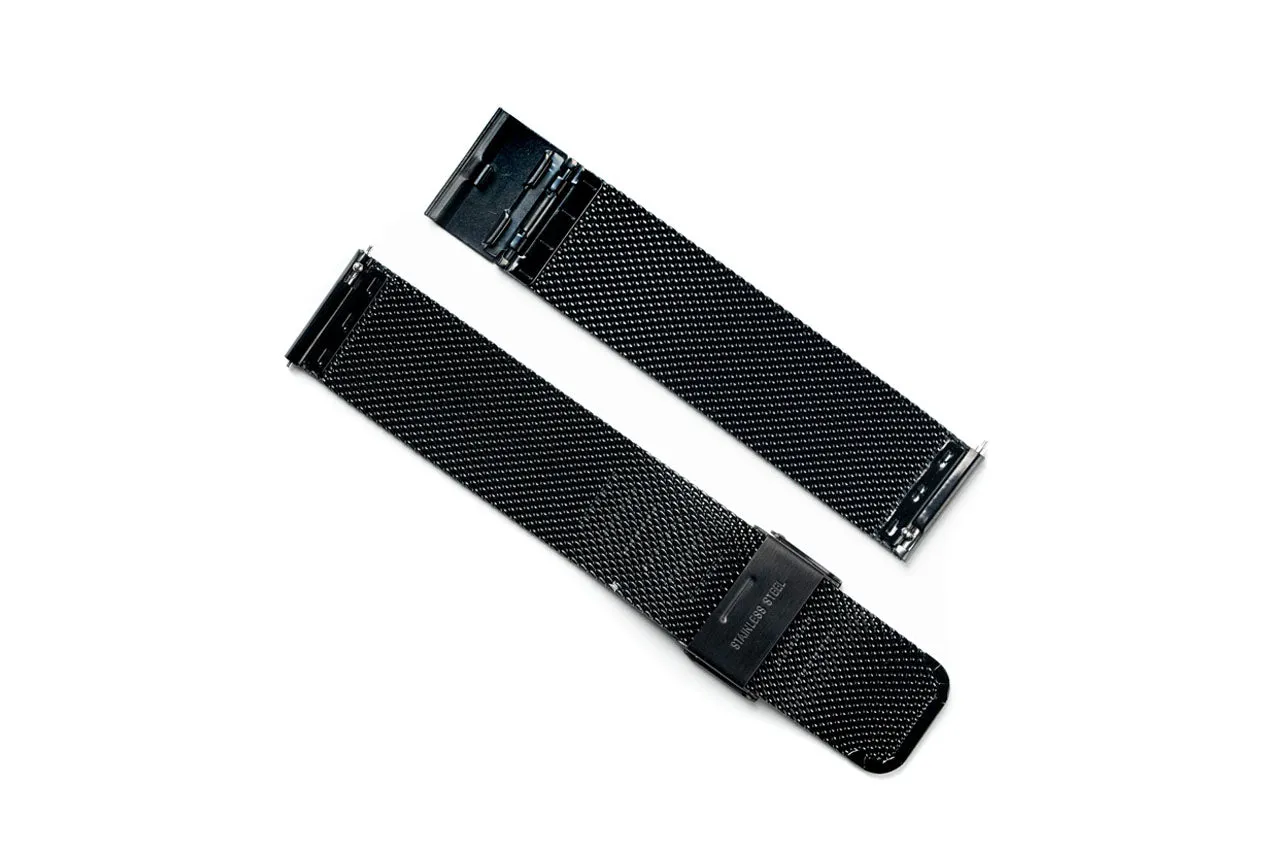 DIY WATCH CLUB Mesh Band -- Black