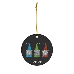 Elf Trio 2020, Ceramic Ornaments