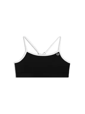 Elisa Sports Top- Black Beauty