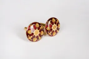 Enamel Butta Cufflinks