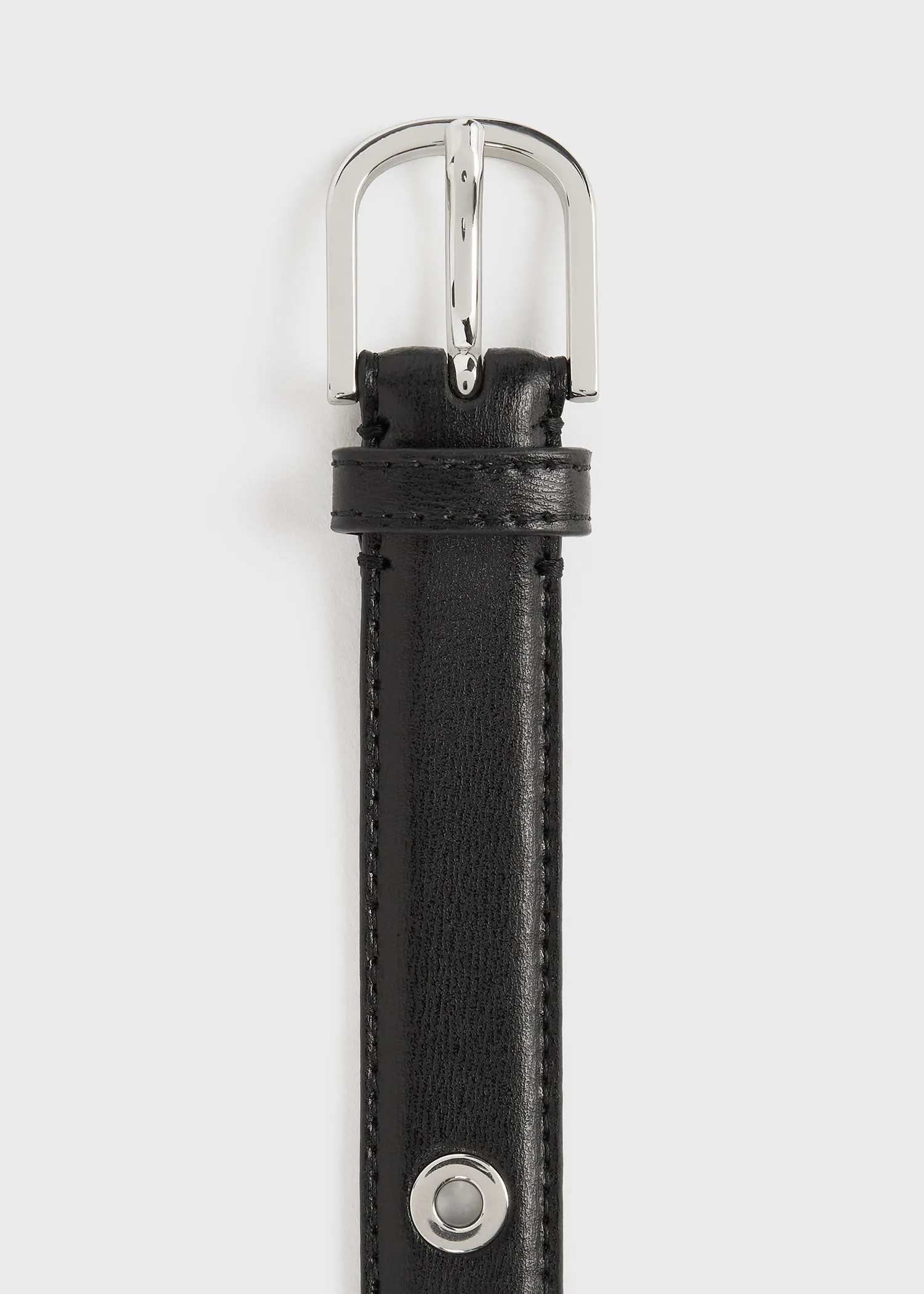 Eyelet belt black