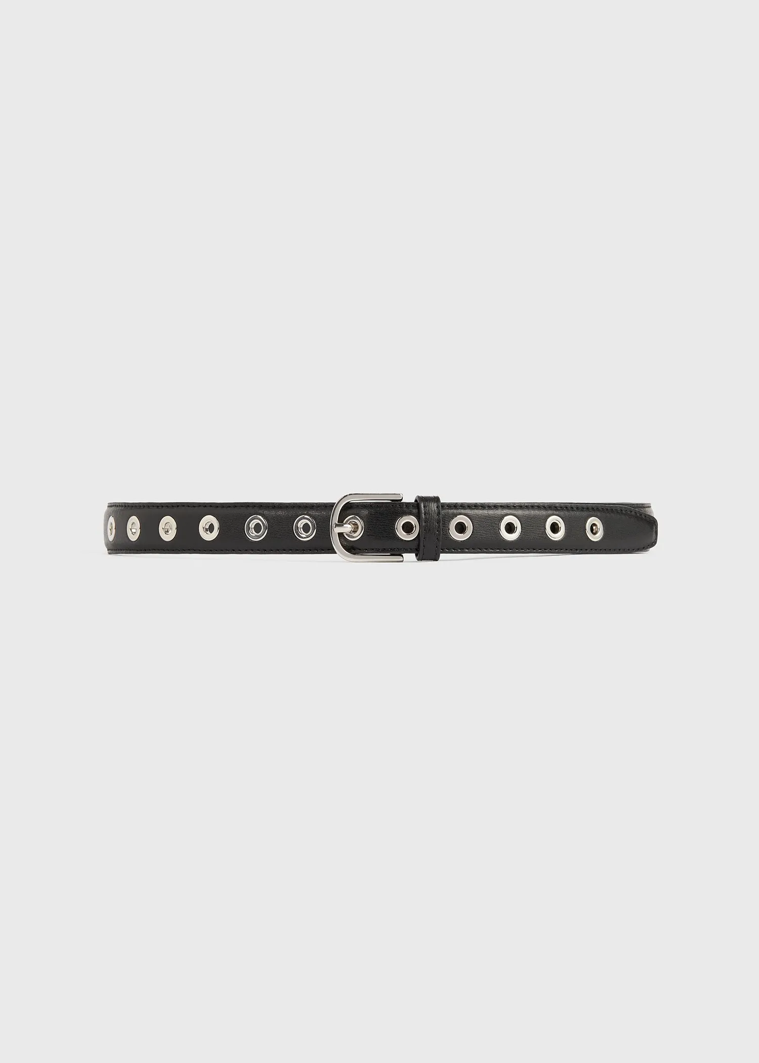 Eyelet belt black