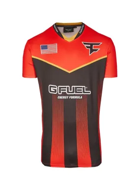 FaZe Clan Limited Edition Legacy Player Jersey - Bold Red Unisex Design