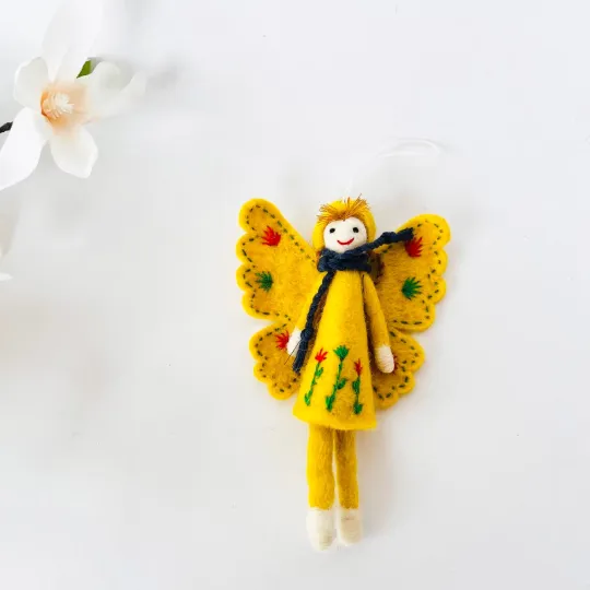 Felt Angel Ornaments