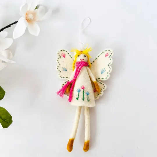 Felt Angel Ornaments