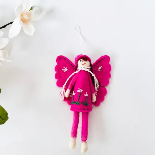 Felt Angel Ornaments