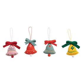 Felt Bell Ornaments